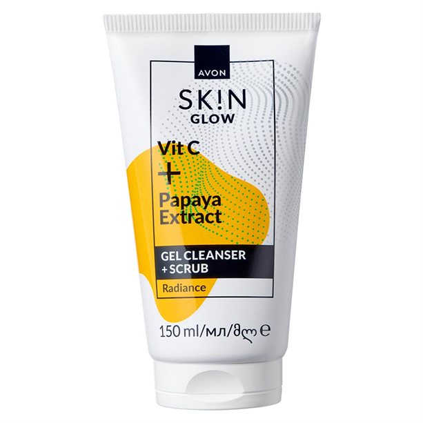 AVON SK!N Glow Işıltılı Görünüm Veren Arındırıcı Jel Temizleyici 150ml