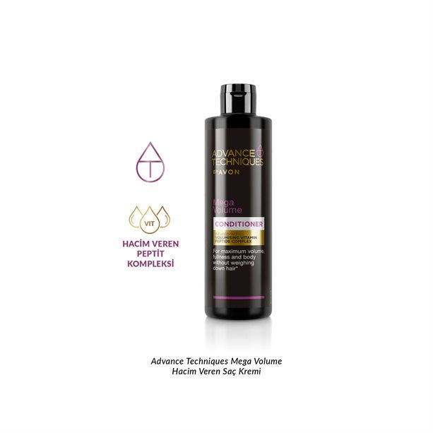 Advance Techniques Mega Volume Hacim Veren Saç Kremi 250ml