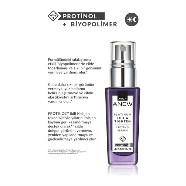 Anew Platinum Lifting ve Sıkılaştırma Etkili Serum 30ml