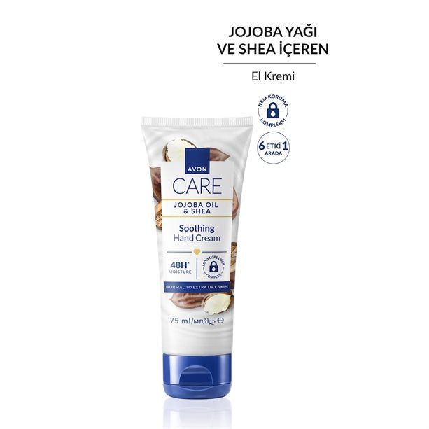 Avon Care Jojoba Yağı ve Shea İçeren El Kremi 75ml