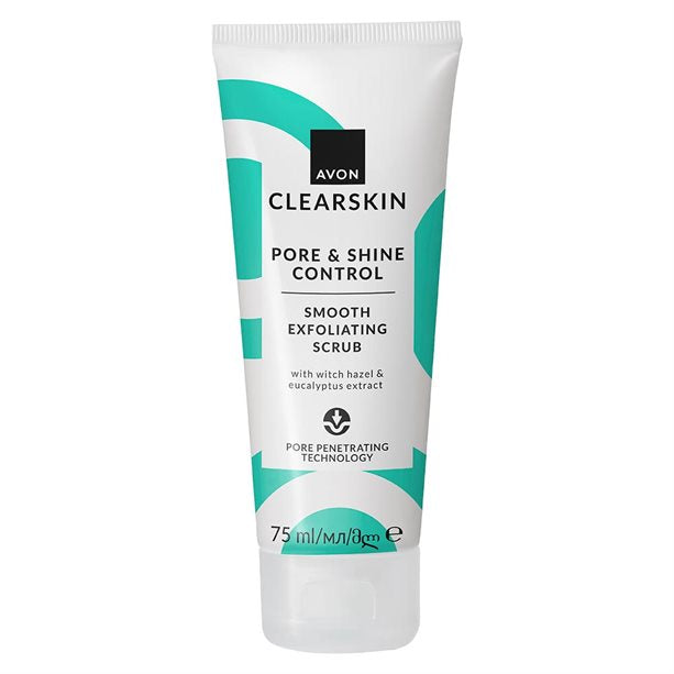 Clearskin Pore & Shine Kömür Özü İçeren Scrub 75ml