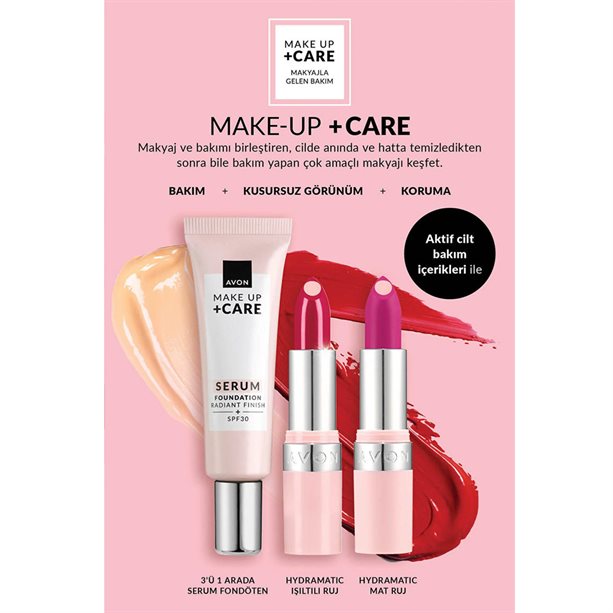 MAKE UP + CARE 3’ü 1 Arada Serum Fondöten