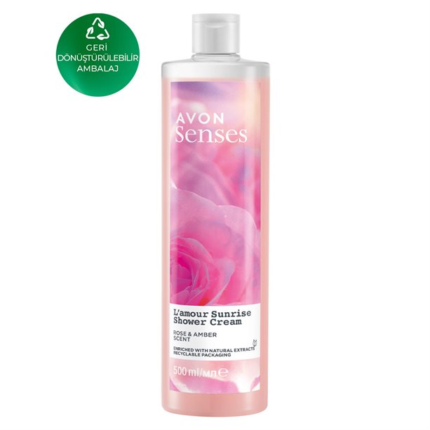 Senses L'amour Sunrise Kremsi Duş Jeli 500ml