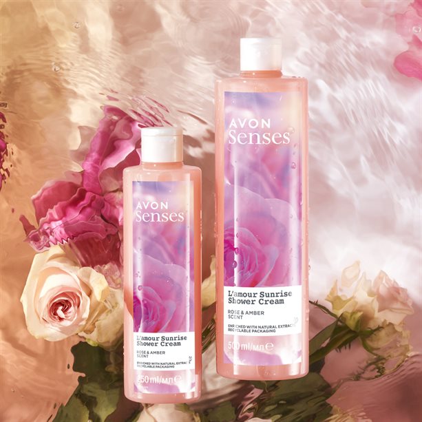 Senses L'amour Sunrise Kremsi Duş Jeli 500ml