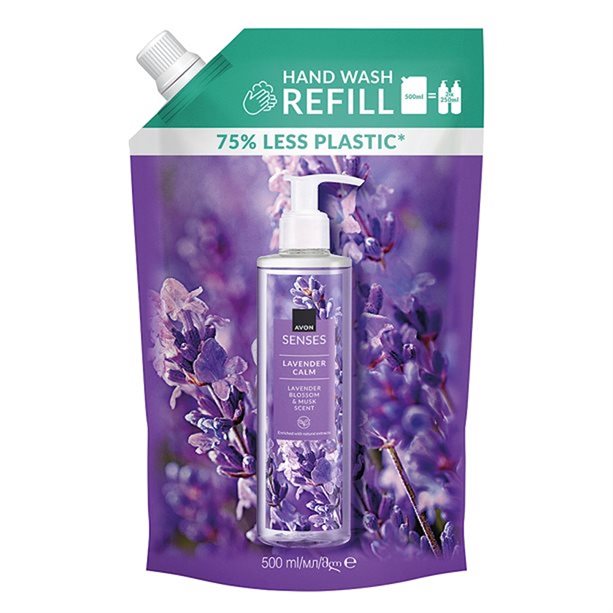 Senses Lavender Calm Sıvı Sabun - Yedek Dolum Paketi 500ml