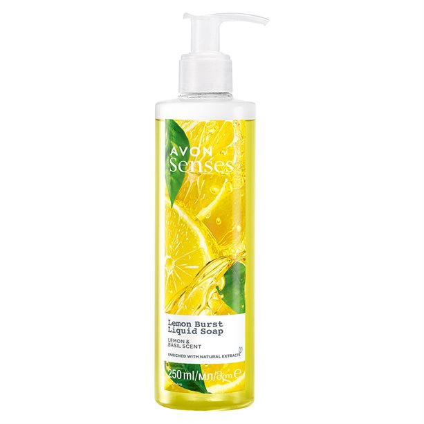Senses Limon ve Fesleğen Kokulu Sıvı Sabun 250ml