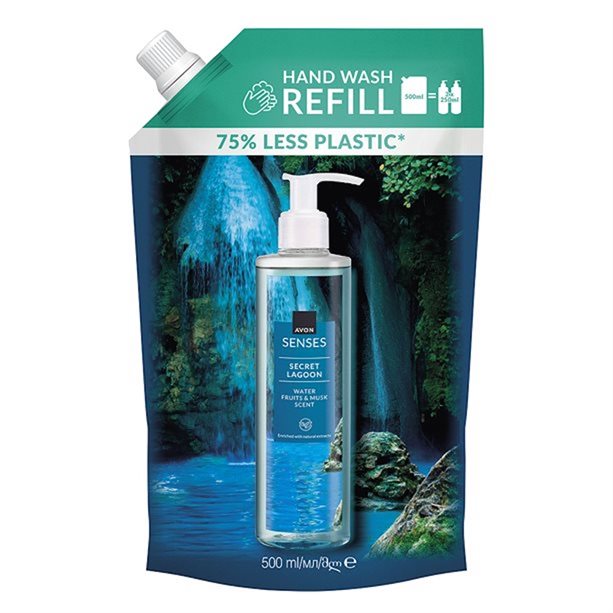 Senses Secret Lagoon Sıvı Sabun - Yedek Dolum Paketi 500ml