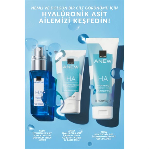 Anew Hyalüronik Asit İçeren Dolgun Görünüm Veren Su Bazlı Krem 50ml
