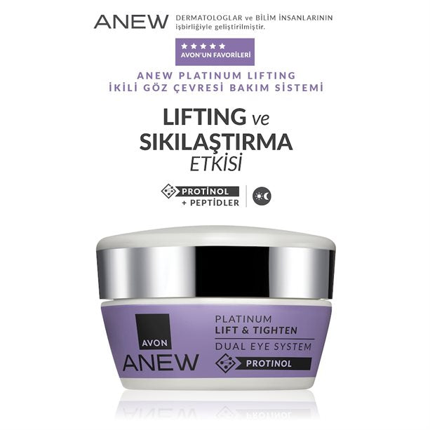 Anew Platinum Lifting ve İkili Göz Çevresi Bakım Sistemi 2*10ml