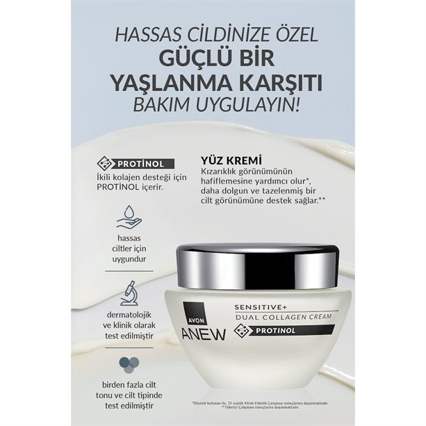 Anew Sensitive+ Yüz Kremi 50ml
