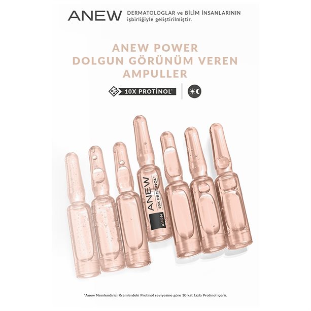 Anew Skin Renewal Power Yüze Dolgun Görünüm Veren Serum 7*1.3ml