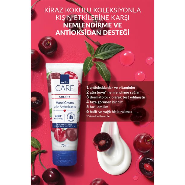 Avon Care Cherry Nemlendirici El Kremi 75ml