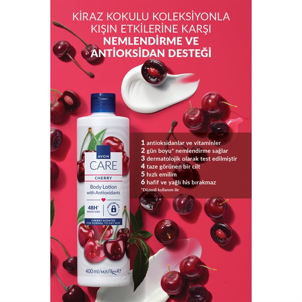 Avon Care Cherry Nemlendirici Vücut Losyonu 400ml