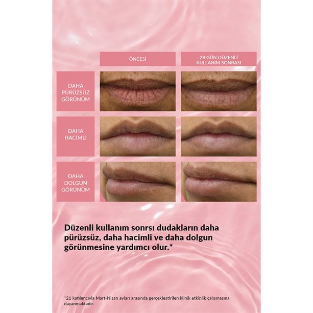 Make Up + Care Peptit İçeren Serum Gloss Dudak Parlatıcısı