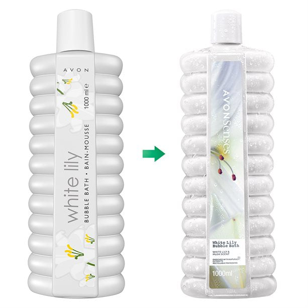 Senses Beyaz Zambak Kokulu Banyo Köpüğü 1000ml