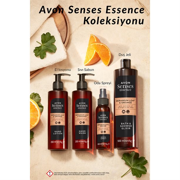 Senses Essence Geranium Leaf & Orange Nemlendirici El Kremi 250ml