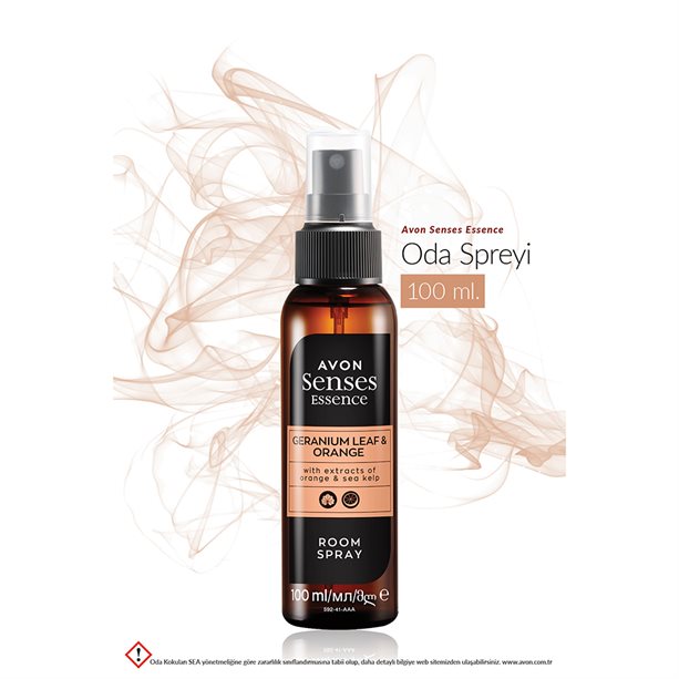 Senses Essence Geranium Leaf & Orange Oda Spreyi 100ml