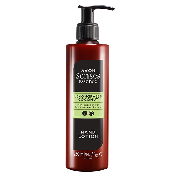 Senses Essence Lemongrass & Coconut El Kremi 250ml