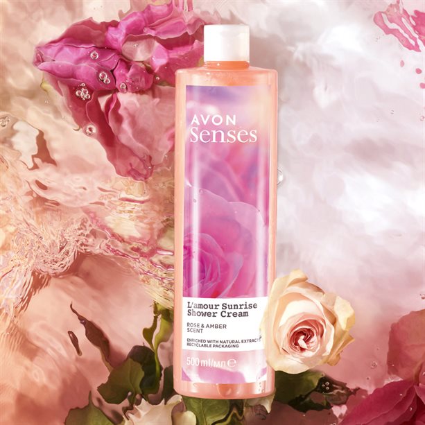 Senses L'amour Sunrise Kremsi Duş Jeli 500ml