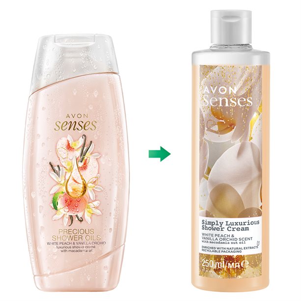 Senses Simply Luxuious Kremsi Duş Jeli 250ml
