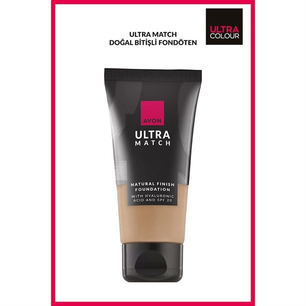 Ultra Match Doğal Bitişli Fondöten 30ml