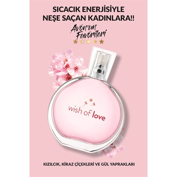 Wish of Love Kadın Parfüm Bahara Özel Ambalaj EDT 50ml