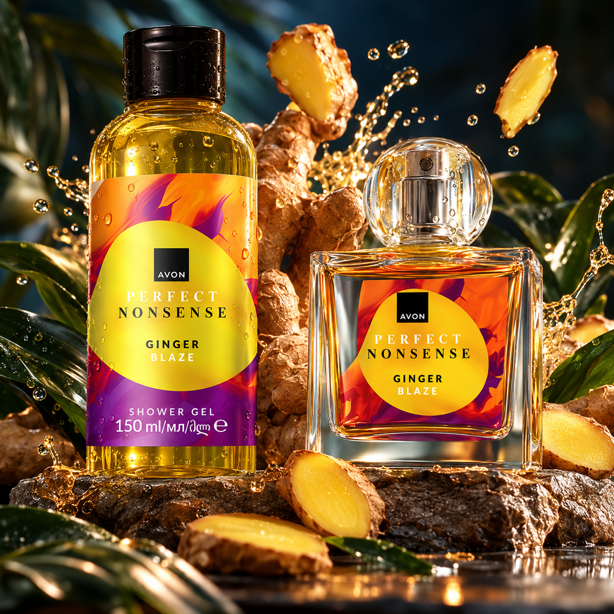 Perfect Nonsense Ginger Blaze EDP 50ml + Duş Jeli Kadın 2li Parfüm Seti