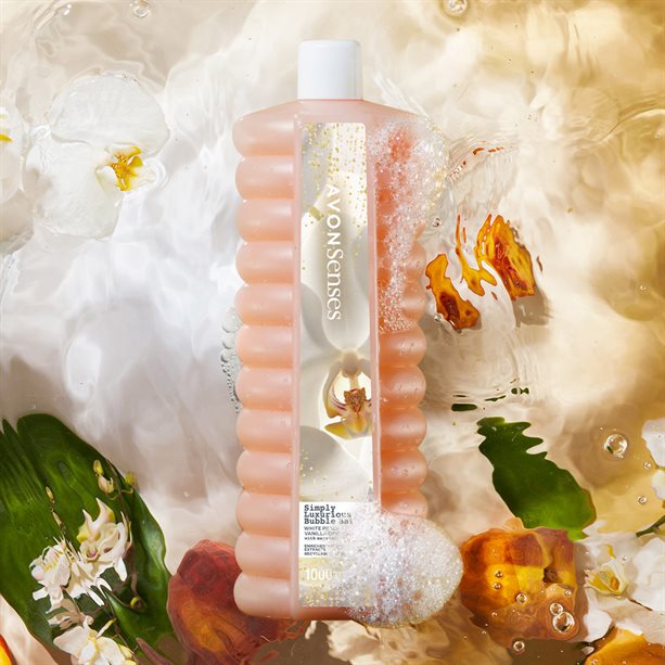 Senses Şeftali ve Vanilya Kokulu Banyo Köpüğü 1000ml